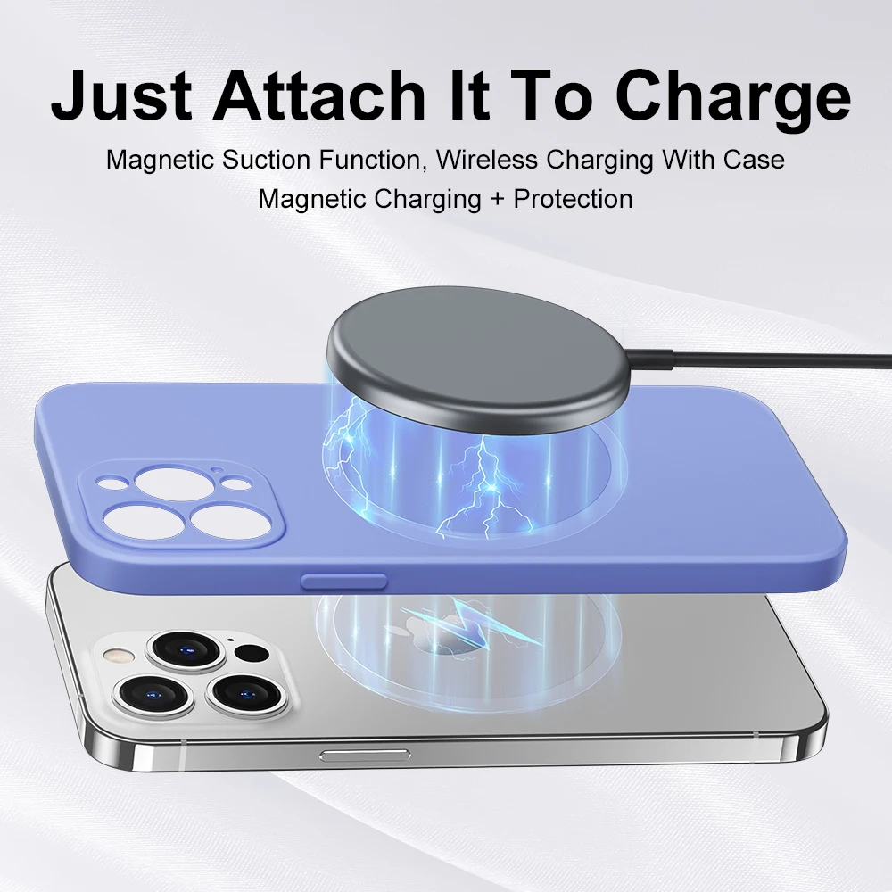 For Magsafe Magnetic Liquid Silicone Cases For Apple iPhone 15 14 13 11 12 Pro Max Mini XR XS Max 8 Plus Wireless Charging Cover Phone Accessories Material : For iPhone 8|For iPhone SE 2020|For iPhone 8 Plus|For iPhone XS or X|For iPhone XR|For iPhone XS MAX|For iPhone 11|For iPhone 13 Pro|For iPhone 13 ProMAX|For iPhone 14|For iPhone 14 Plus|For iPhone 14 Pro|For iPhone 14 ProMAX|For iPhone 11 Pro|For iPhone 11 ProMax|For iPhone 12 Mini|For iPhone 12|For iPhone 12 Pro|For iPhone 12 ProMax|For iPhone 13 Mini|For iPhone 13|For iPhone 15 ProMAX|For iPhone 15 Pro|For iPhone 15|For iPhone 15 Plus 